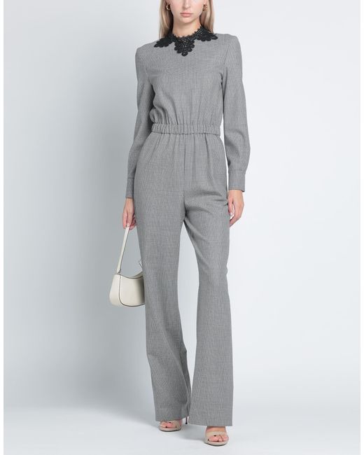 Boutique Moschino Gray Jumpsuit