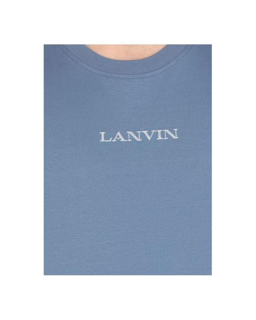 T-shirt Lanvin pour homme en coloris Blue