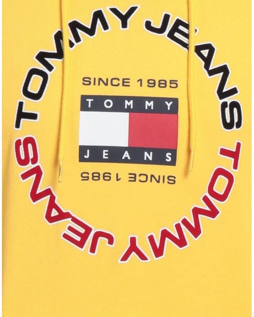 Sweat-shirt Tommy Hilfiger pour homme en coloris Yellow