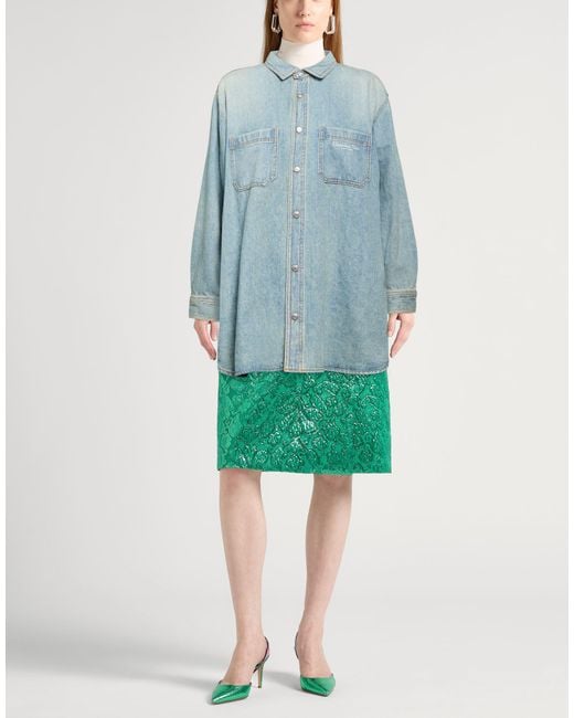 Dior Blue Denim Outerwear Cotton