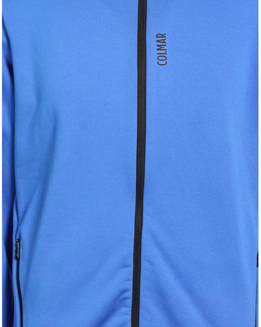 Colmar Blue Facetime Bright Sweatshirt Polyester, Elastane for men