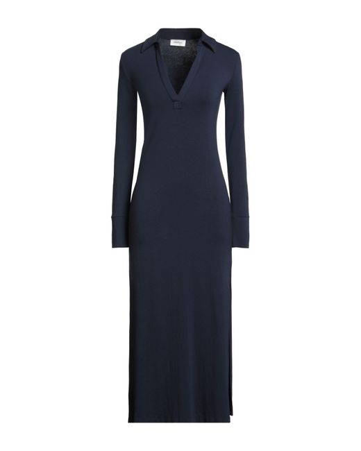 Ottod'Ame Blue Midi-Kleid