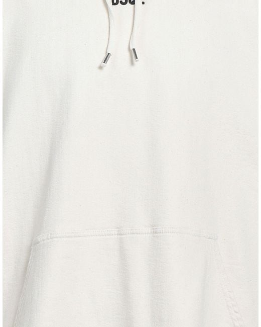 DSquared² White Sweatshirt for men