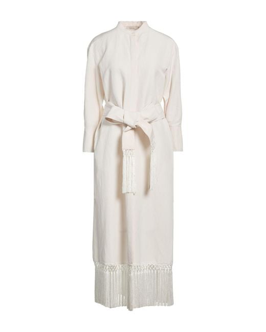 Agnona White Midi Dresses