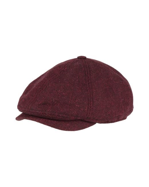 Cappello di Brunello Cucinelli in Red da Uomo