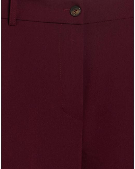 Kaos Red Pants Polyester, Viscose, Elastane