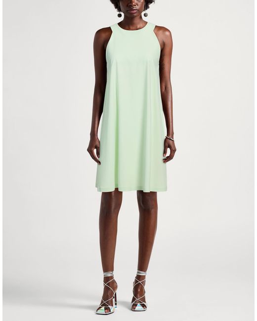 Rrd Green Mini Dress Polyamide, Elastane