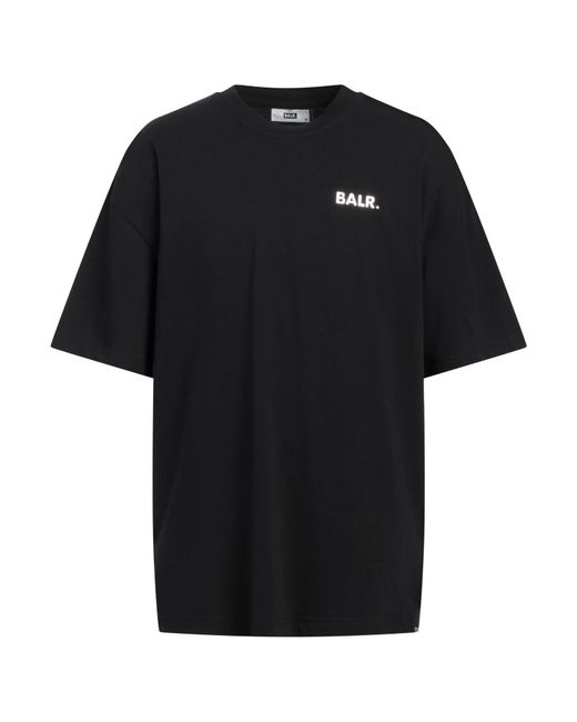 BALR Black T-Shirt Cotton for men