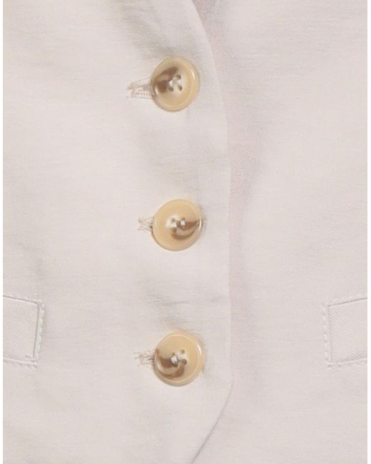 ViCOLO White Tailored Vest Viscose, Polyester