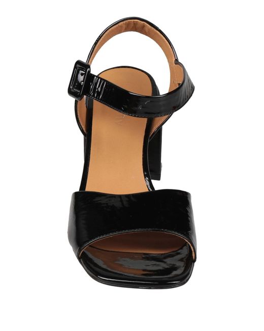 Audley Black Sandals