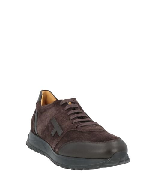 Sneakers di Testoni in Brown da Uomo