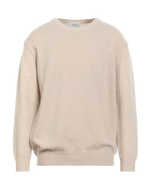 Della Ciana Natural Sweater Merino Wool for men