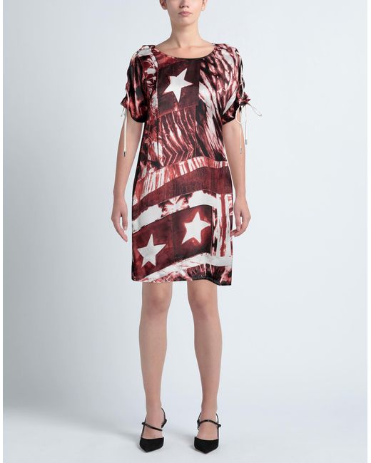Just Cavalli Red Mini Dress
