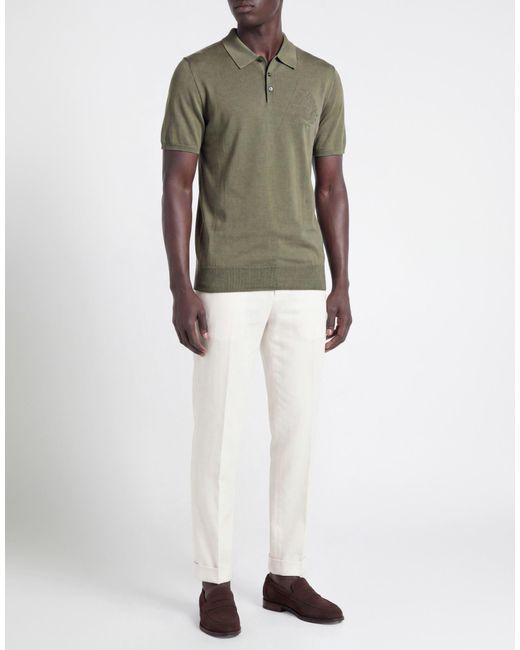 Patrizia Pepe Green Polo Shirt for men
