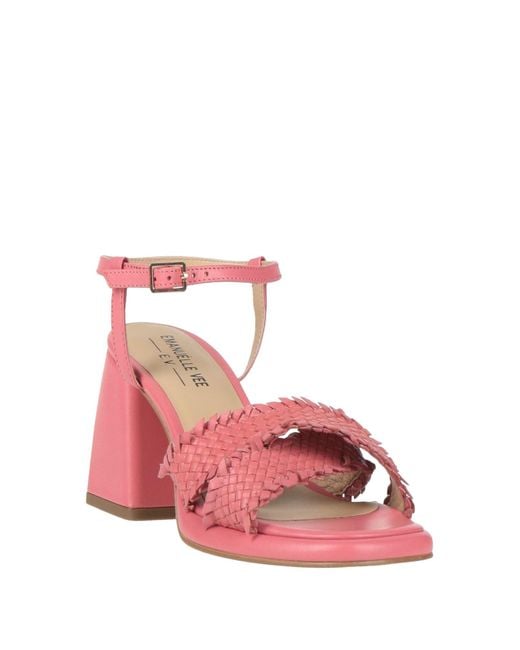 Emanuélle Vee Pink Sandals