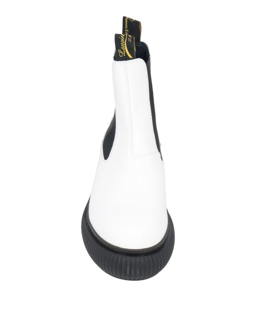 Lanvin White Ankle Boots Calfskin for men