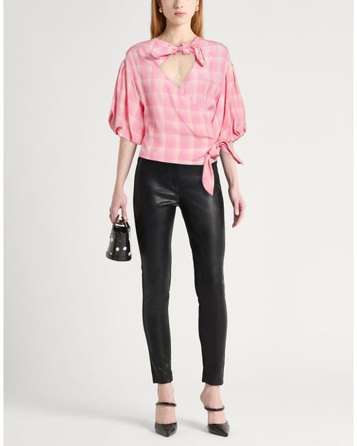 MSGM Pink Top Viscose