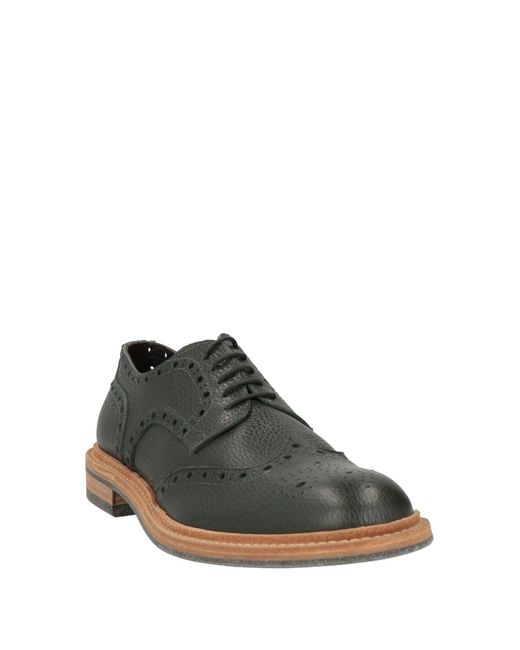 Pantanetti Green Lace-up Shoes for men