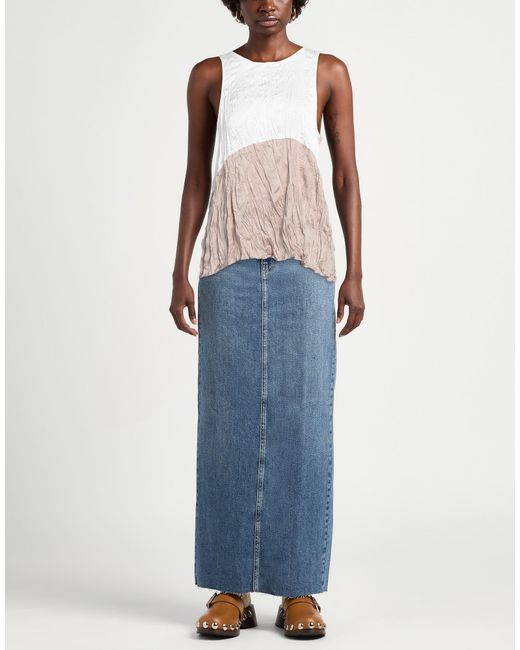 ARMANI EXCHANGE Pink Top Polyester, Elastane