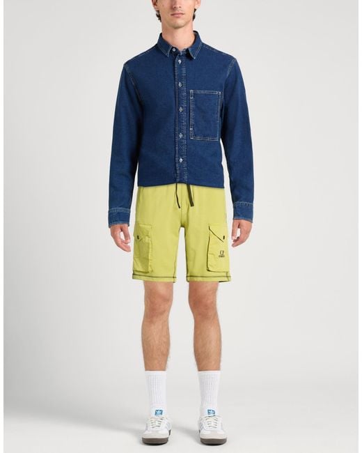 C P Company Yellow Shorts & Bermuda Shorts for men