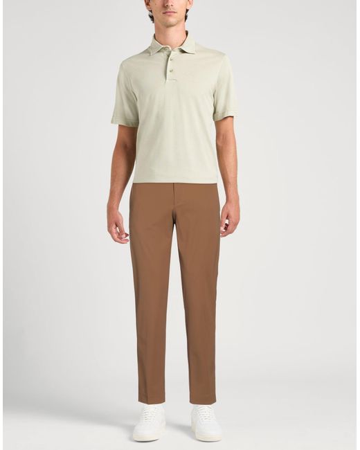 Rrd Brown Camel Pants Polyamide, Elastane for men