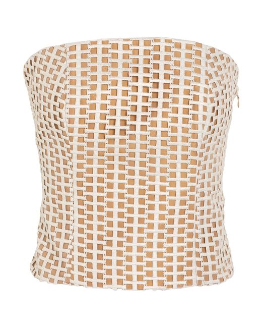 FABRIZIA DEA Natural Top Polyester
