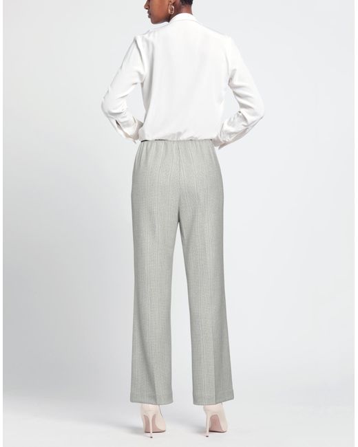 Erika Cavallini Semi Couture Gray Pants