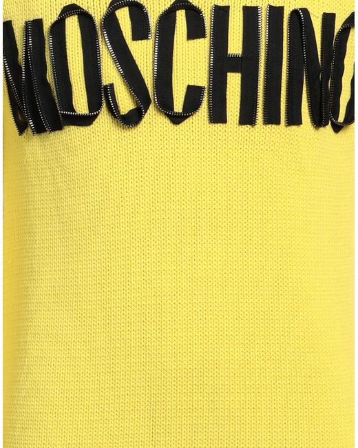 Pullover Moschino de hombre de color Yellow