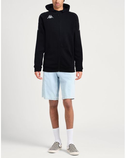 Kappa Blue Sweatshirt Cotton, Polyester for men