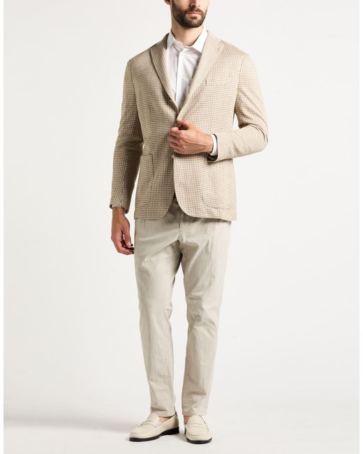 Boglioli Natural Blazers for men