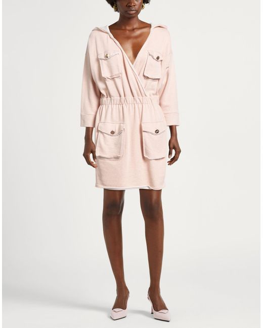 Minivestido Elisabetta Franchi de color Pink