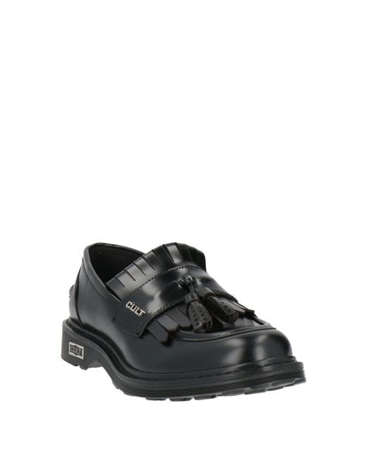Cult Black Loafers Leather
