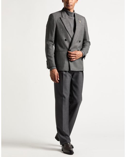 Lardini Black Blazer Wool for men