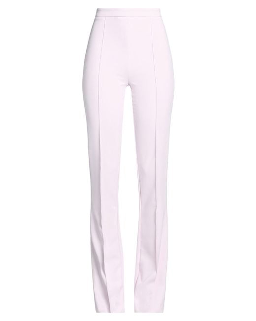 Elisabetta Franchi Pink Pants Polyester, Elastane