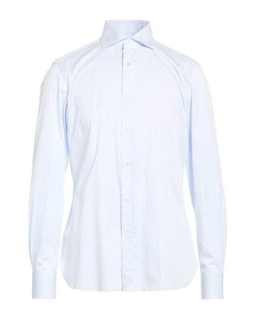 Zegna White Light Shirt Cotton for men
