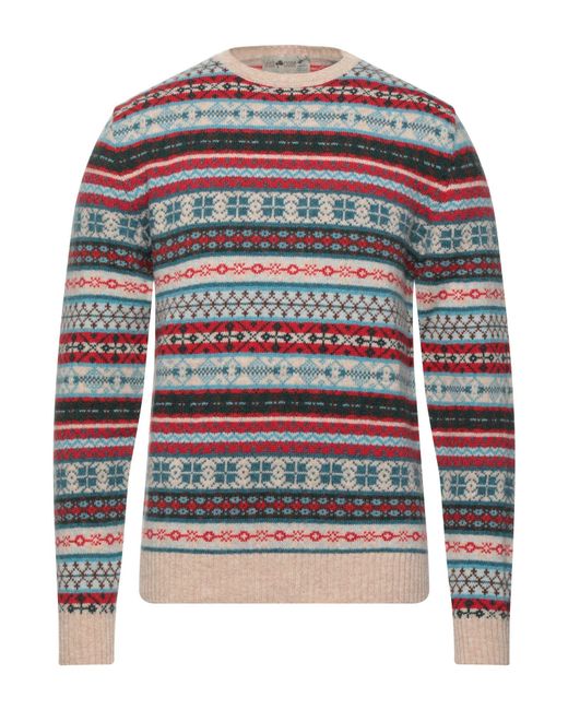 Pullover Irish Crone de hombre de color Red