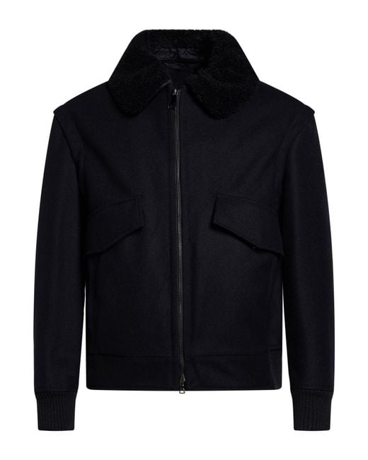 Paul & Shark Blue Midnight Jacket Wool, Nylon for men