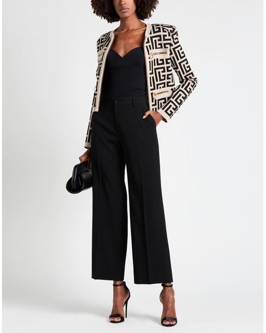 Dolce & Gabbana Black Pants Virgin Wool