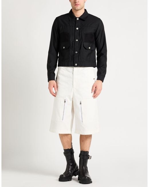 Comme des Garçons Black Jacket Polyester, Wool for men