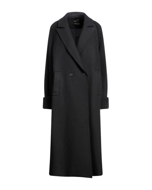 Isabel Benenato Black Coat