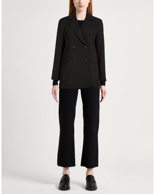 Alpha Studio Black Blazer Polyester, Elastane