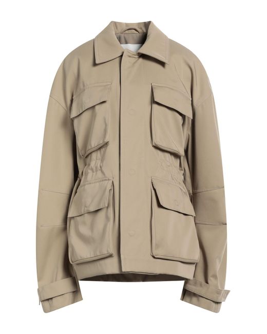 Manteau long et trench Nanushka en coloris Natural