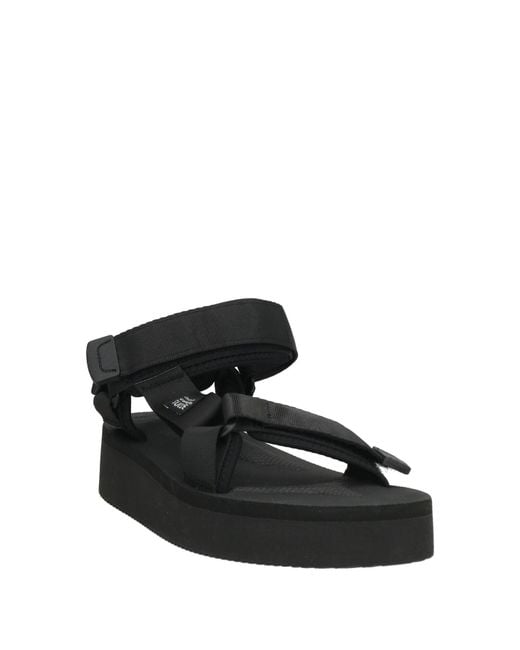 Suicoke Black Sandals