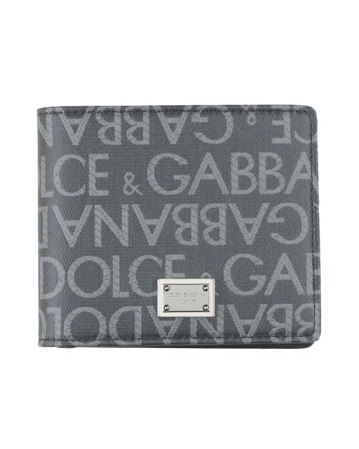 Dolce & Gabbana Gray Wallet for men