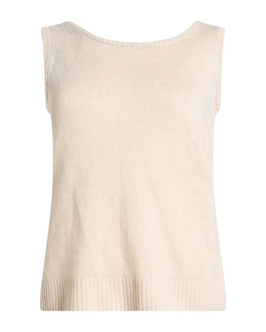 Max Mara Natural Top Linen