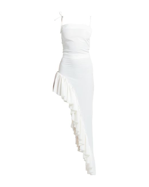 ALBERTO AUDENINO White Mini Dress