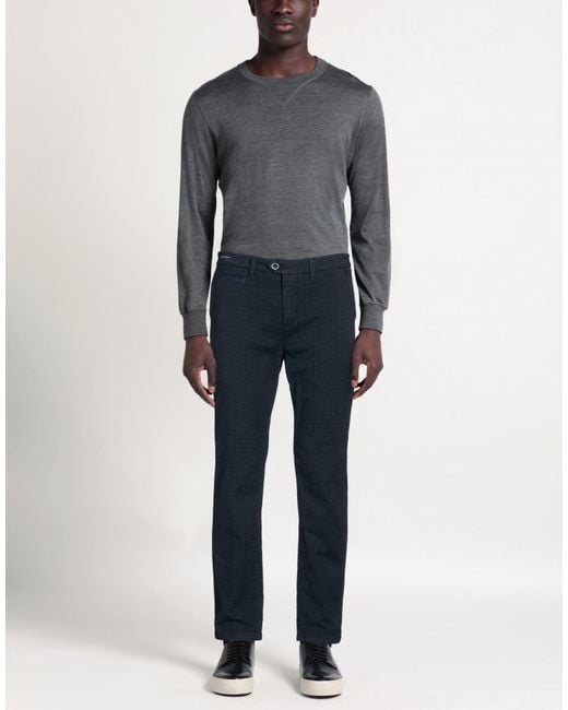 Teleria Zed Blue Pants Cotton, Elastane for men
