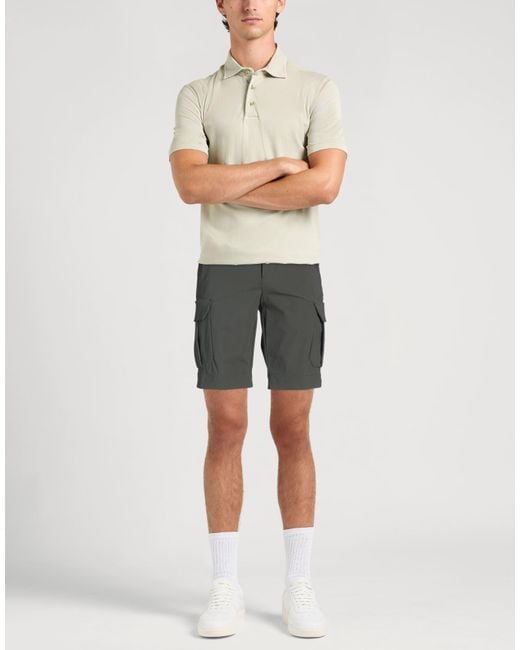 Rrd Gray Dark Shorts & Bermuda Shorts Polyamide, Elastane for men