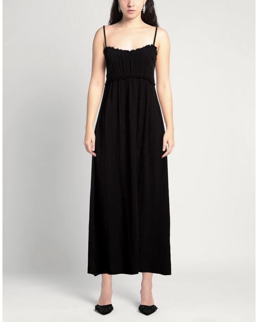 Xirena Black Maxi Dress Cotton
