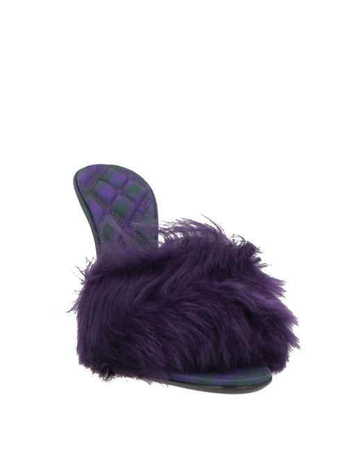 Burberry Purple Sandale